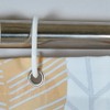 Polyester Leaves Painting Shower Bath Curtain Waterproof Bathroom Curtain (S)