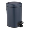 WENKO Leman Cosmetic Pedal Bin 3 L Dark Blue