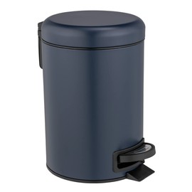 WENKO Leman Cosmetic Pedal Bin 3 L Dark Blue