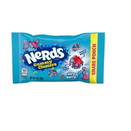 Nerds Gummy Clusters Candy, Very Berry, 3 Ounce (Pack of 12)