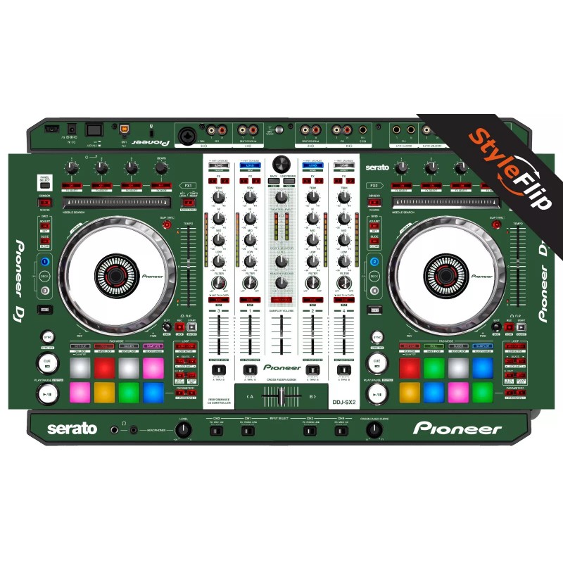 Pioneer DDJ-SX2 Skin | 7 Neutral Color Blocking | Protective