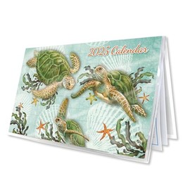 Welcome to the Islands Hawaii 12 Month Pocket Calendar January 2025 - December 2025 Honu Turtle Journey