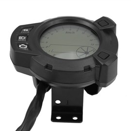 Motorcycle Counter for BW125 Universal Odometer for 1 Cylinder Motorcycle Tachometer LCD Speed Meter Speedometer 12V DC 7 Color Backlight