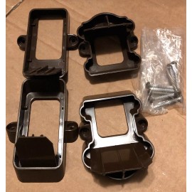 Fiberon (SET OF TWO) Fiberon Classic STAIR Rail Brackets 774174 Chestnut Brown Item