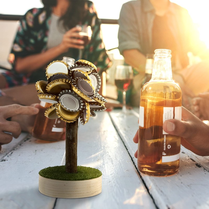 Monsterzeug Bierbaum Bottle Cap Magnet, Bottle Cap Holder, Magnetic Cork