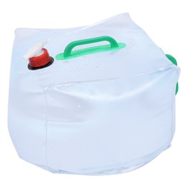 VGEBY Bolsa de Agua Plegable Transparente de 20L, Recipiente para Agua Duradera para Camping/Escalada/Picnic/Emergencia de Supervivencia