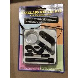 Unbranded Eyeglass Repair Kit with Magnifying Glass (NEW)
