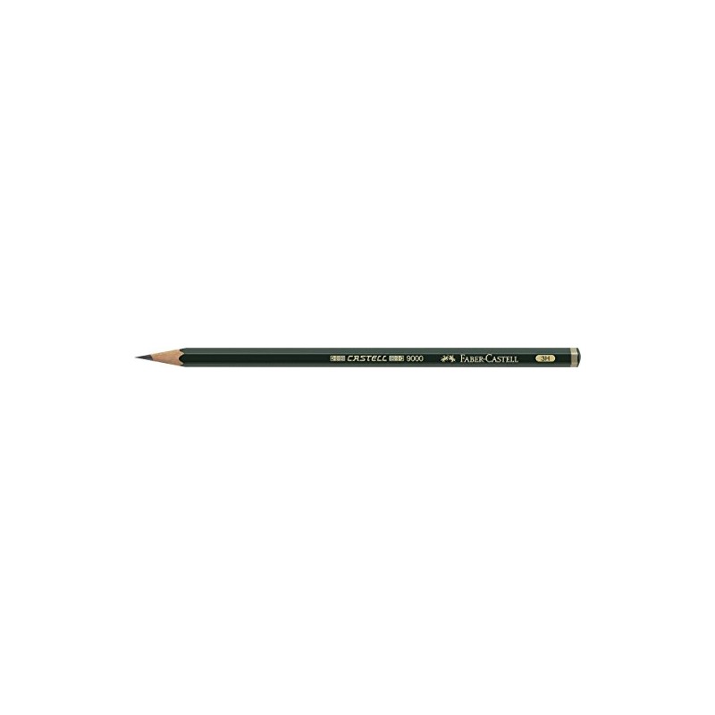 Faber-Castell b-9000 – 3H – Blister Pack with 1 Graphite