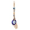 Turkish Glass Amulet Classic Blue Evil Eye Blessing Charm Wall
