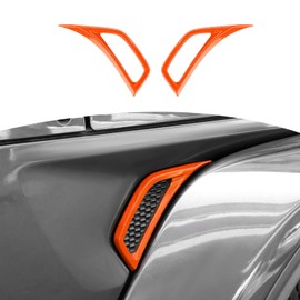 RT-TCZ - Funda para Jeep JL para guardabarros laterales para Jeep Wrangler JL JLU Gladiator JT 2018-2024, accesorios exteriores naranjas, 2 unidades