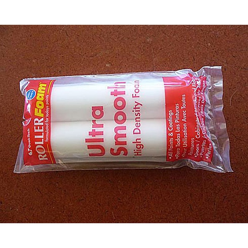 2-Pack 6" Dense Foam Rollers Replacement - Perfect for Wall