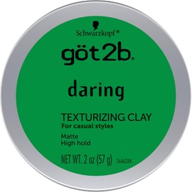 Got2b Daring Texturizing Clay, 2 ounces