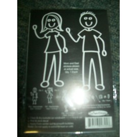 Cool Family Car Stickers - 18 pack - NEW - Family, Pets, Sports +++  Brand new