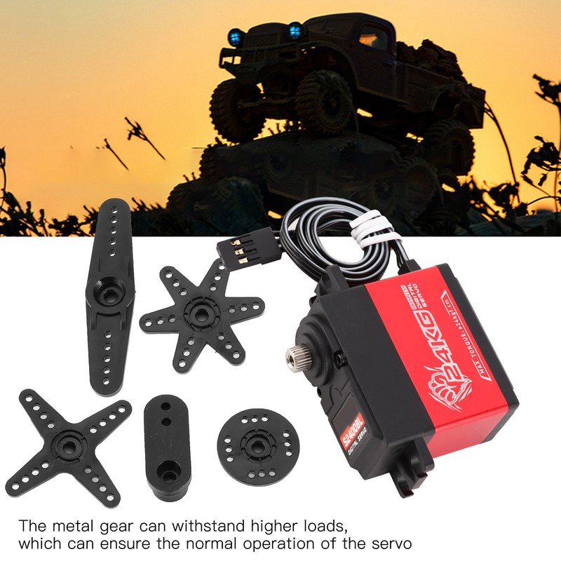 SURPASSHOBBY S2400BL 24KG Brushless Digital Servo Replacement for 1/8 RC
