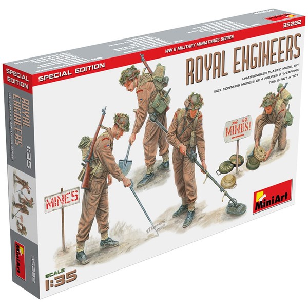 Mini Art MA35292 1/35 British Army Corps Special Edition Plastic