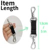 1 Piece Double Ended Backup Safety Clip for Small Dogs,Lightweight