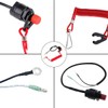 CGEAMDY Motorcycle Killswitch Reminder Cable, Universal Motorcycle Outboard Lawn Mower