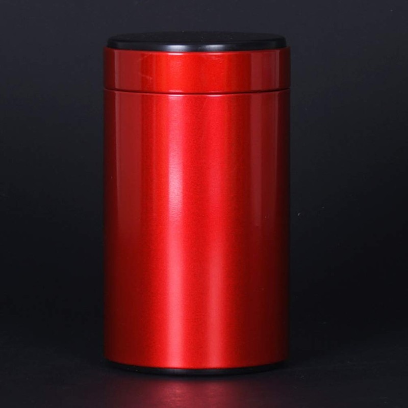HEALLILY 3PCS Tea Canisters Tin Portable Tea Caddy Coffee Storage