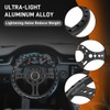 Lightweight Aluminum Alloy 13.5" Racing Steering Wheel - Only 1.57lbs,