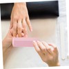 TOVINANNA 10Pcs Four Sided Nail Buffer File Pink Sponge Nail