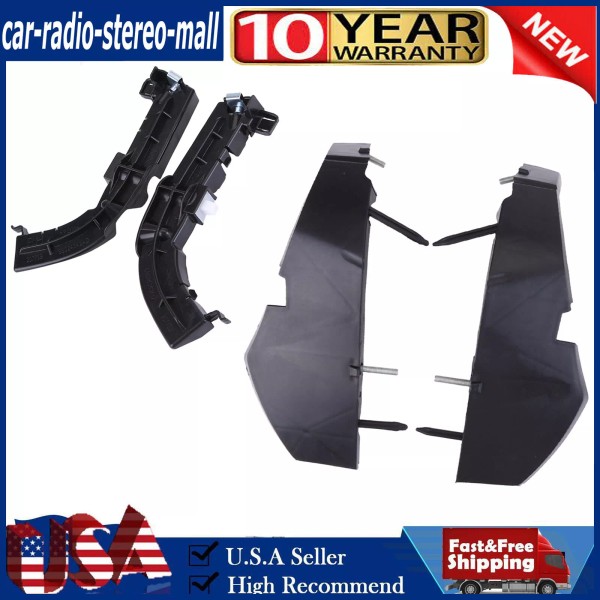 car-radio-stereo-mall For Dodge Challenger Retaining Bumper Fascia Support Bracket Set