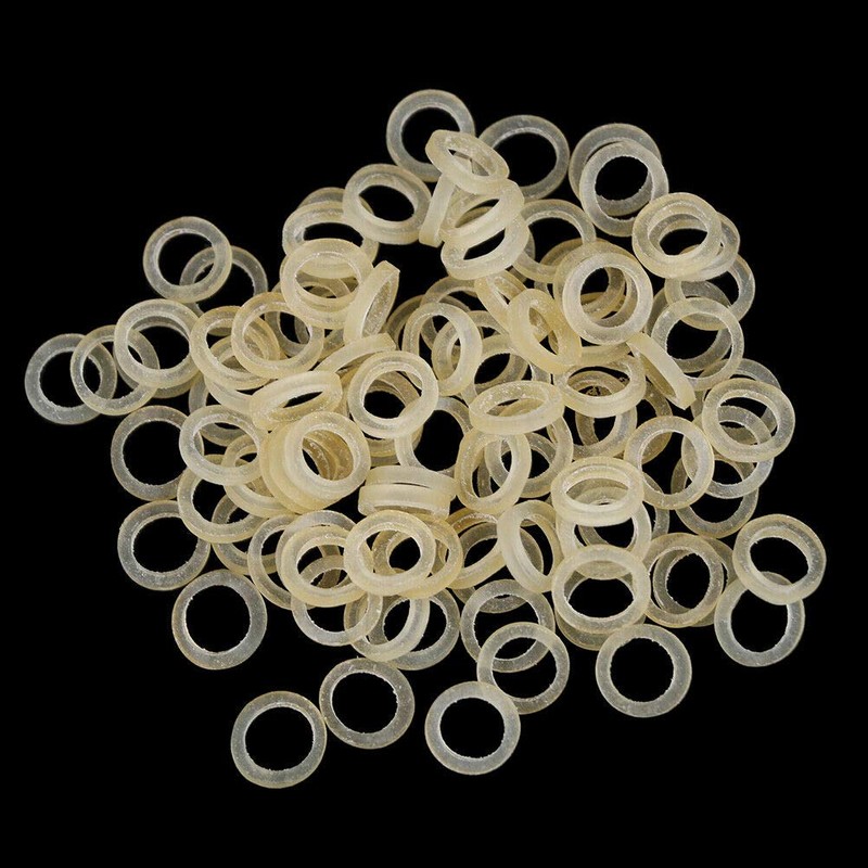 RZJZGZ 5 Packs (500 pcs) Orthodontic Elastic Bands Dental Orthodontic