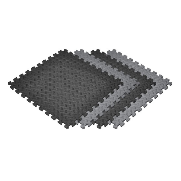 Norsk Solid Color Diamond Plate Foam Tiles - EVA Foam
