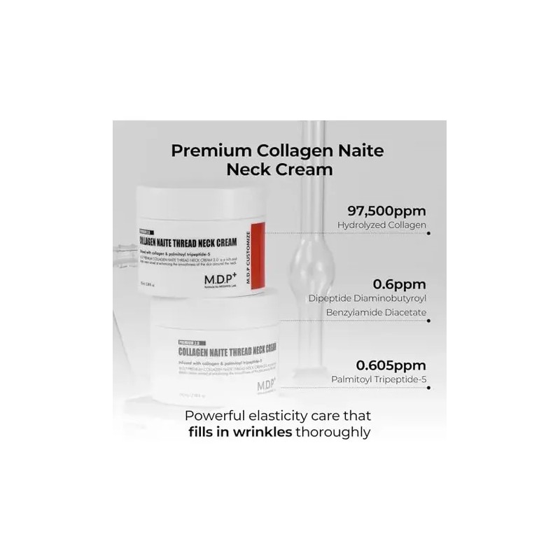 Crema Para El Cuello Con Hilo De Colágeno Premium Naite