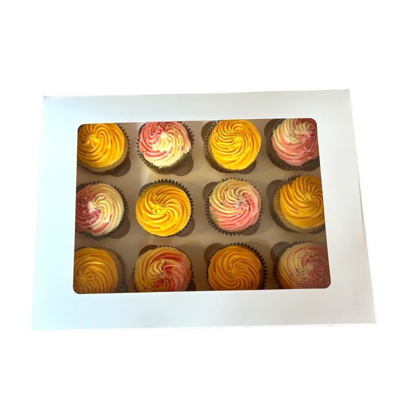 Bake Pro | 10 x Premium 12 Cupcake Box |
