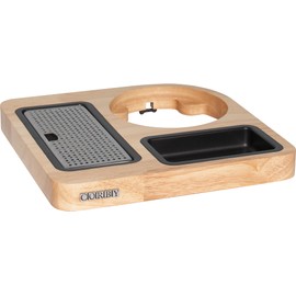 Corby Canterbury Compact Welcome Tray in Light Wood