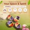 2pcs Set 7 Chakra Worry Stone Thumb Crystals - Palm