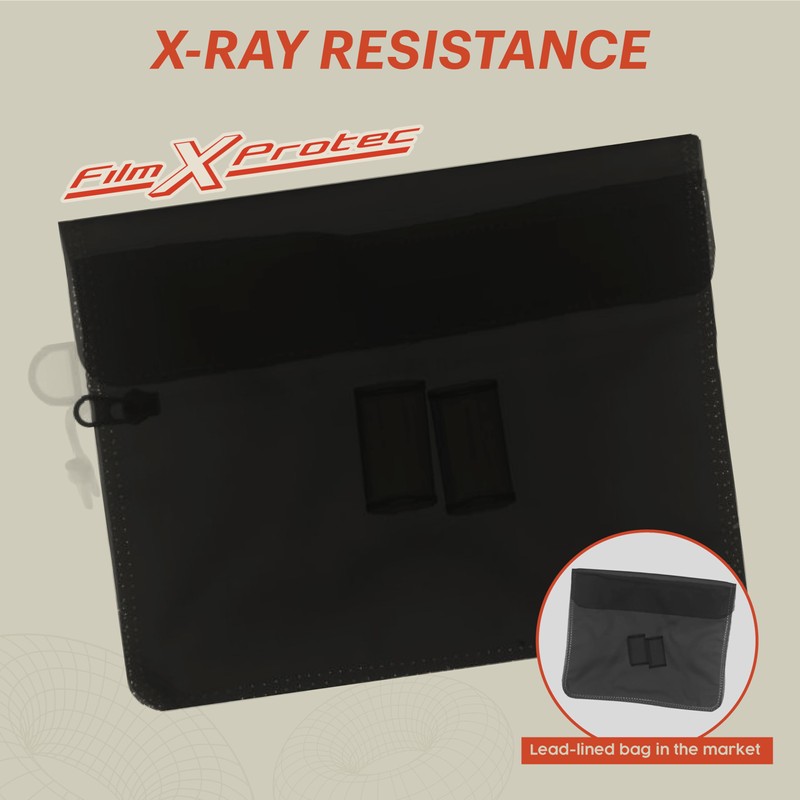 RETO Film X-Protec Bag - Cordura Waterproof, X-Ray Proof, Lead-Free,