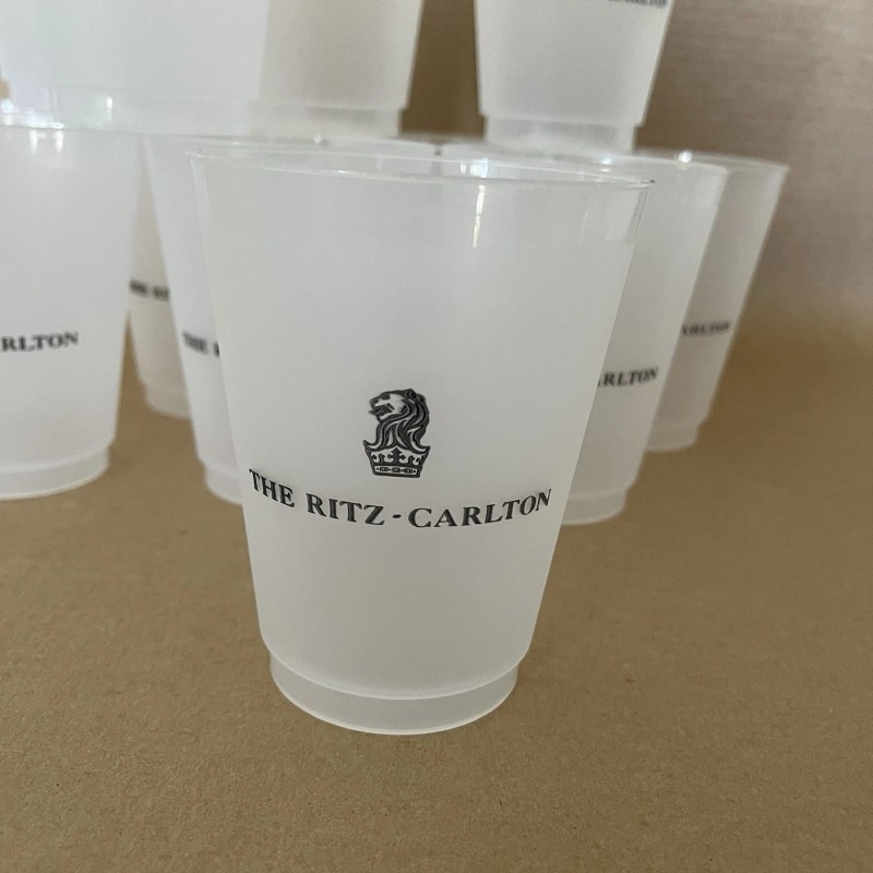 Ritz Carlton Frost Flex Tumblers (Set of 12) 16 oz