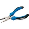 Draper 12538 Long Nose Mini Pliers with Soft Grip, 125mm,
