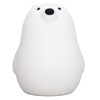 LED Night Light Cartoon White Bear Baby Pat Light USB