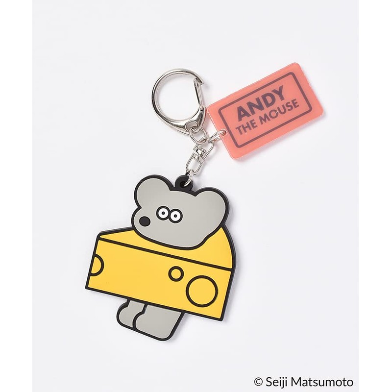 Andy Rubber Keychain (Orange) S ADLN-0067