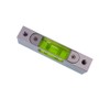 High precision aluminum alloy metal adjustable level bubble small square