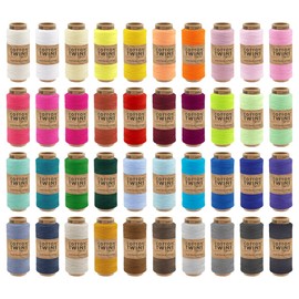 100 Metres Cotton Cord 1.0 mm, Cord Cord Cotton Twine Bakers Twine Gift Ribbon (0000 - Natural White)