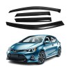 zh Fits TOYOTA COROLLA iM 2016-2018 Side Window Visor Sun