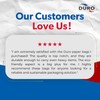Duro 6# Brown Paper Lunch Bags 500 Count - Bulk