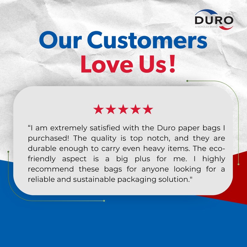 Duro 6# Brown Paper Lunch Bags 500 Count - Bulk