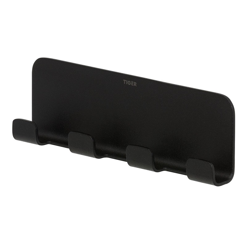 Tiger Colar Towel Hook Multi Black
