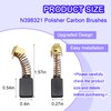 10Pack N398321 Polisher Carbon Brushes Compatible with Dewalt DWP849X DWP849X-BR