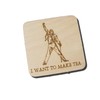 Queen Freddie Mercury Coaster Drink Mat Engraved Present Gift (Standing