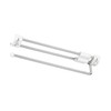 Gedotec Anna Towel Holder, Tea Towel Holder, 1-Arm, Polished Metal,
