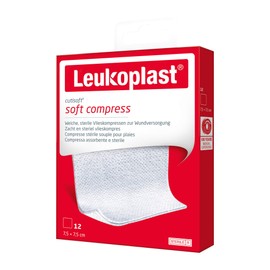 Leukoplast Cutisoft Non-Woven Dressing Sterile 7.5 x 7.5 cm Pack of 12