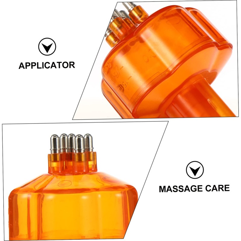 Baluue Scalp Serum Roller Applicator Bottle Hair Root Treatment Comb