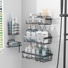5 Pack Shower Caddy Organizer Rack Shelf for Inside Shower,