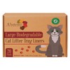 Natures Zone Cat Litter Tray Liners Large 20 Pack |