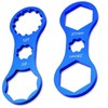 ZHAOYCSH 2PCS Bicycle Front Fork Repair Tool - Blue Fork